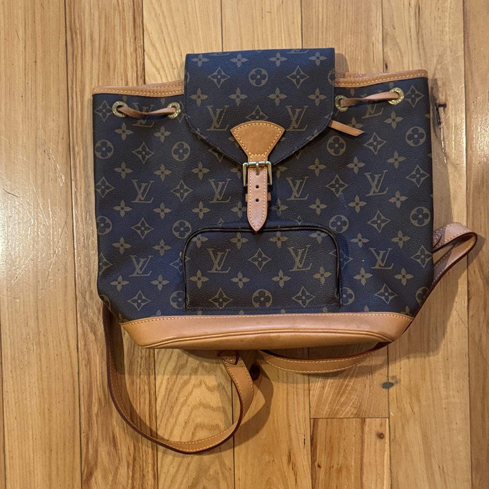 Louis Vuitton Dark Brown Monogram Backpack